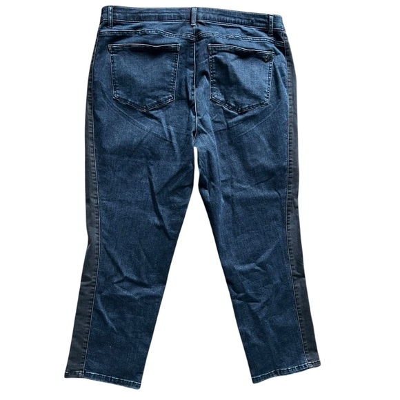 NWT Democracy Ab-Solution Side Stripe Straight Leg Jeans Plus Women's size 20W - Picture 3 of 8